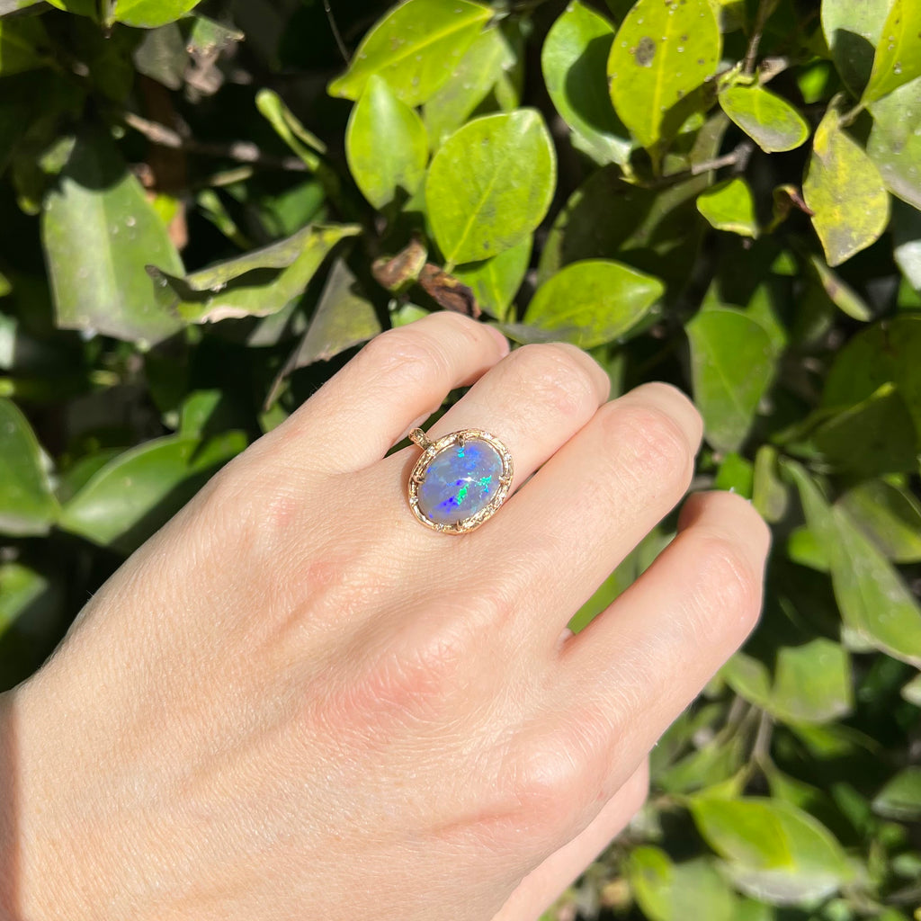 Cosmic Opal Ring