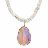 Pink Opal Necklace
