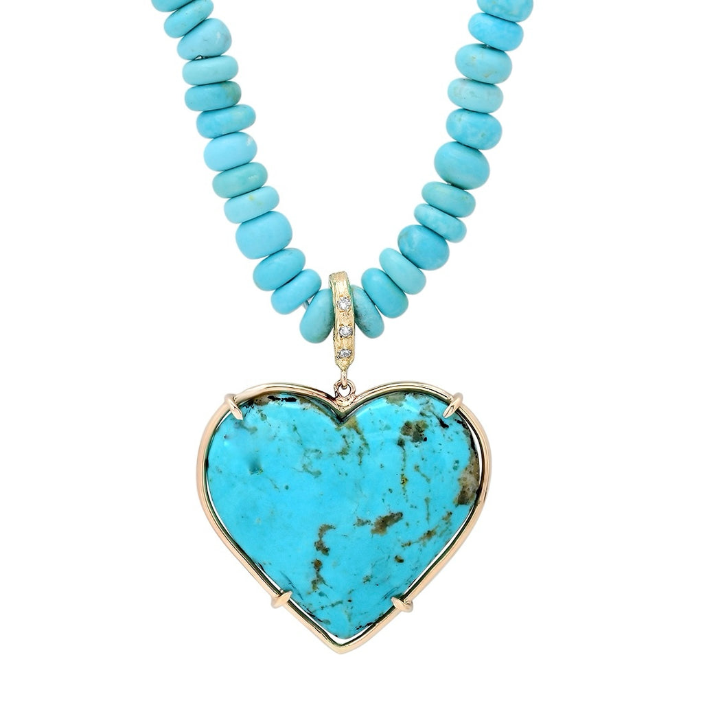 Turquoise Heart Necklace