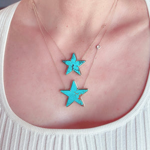 Turquoise Star Necklace