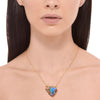 Lavender Opal Thorn Necklace
