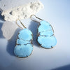 Lavender Turquoise Earrings