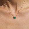 Emerald Light Necklace