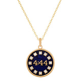 Large Angel Number Necklace