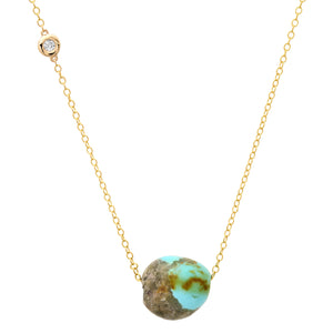 Turquoise Nugget Necklace