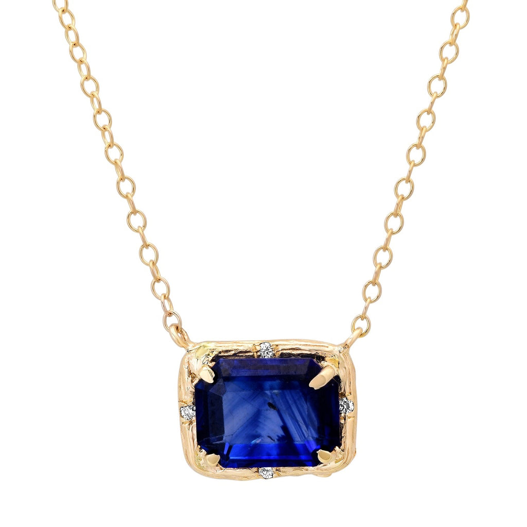 Natural Mystic Sapphire Necklace