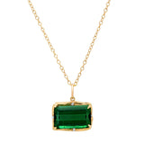 Green Tourmaline Necklace