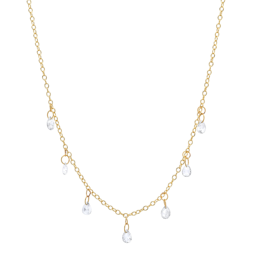 Dew Drop Diamond Necklace