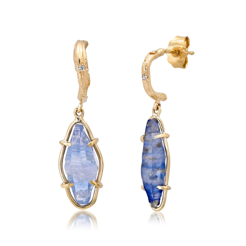 Sapphire Crystal Earrings