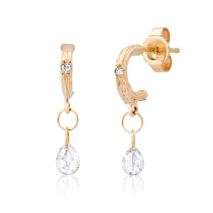 Diamond Dewdrop Earrings