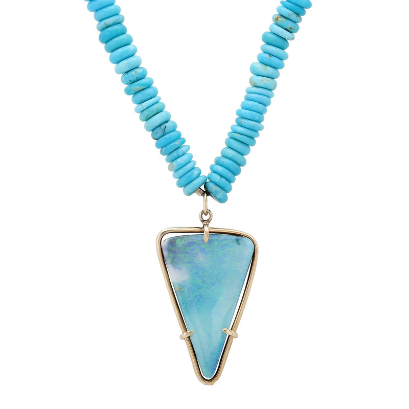 Turquoise Opal Necklace