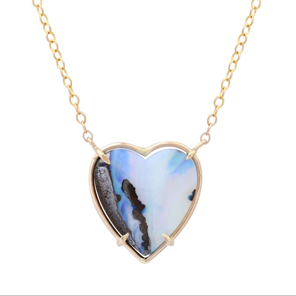 Opal Heart Necklace I