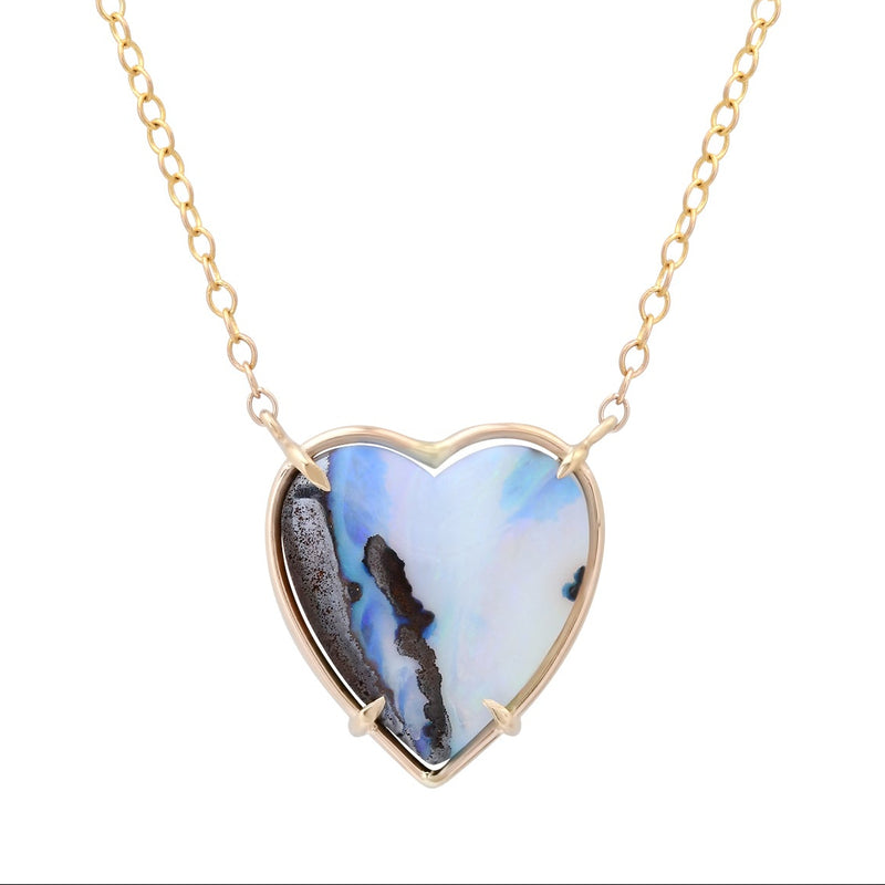 Opal Heart Necklace I