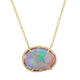 Lavender Tide Opal Necklace