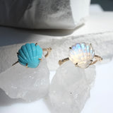 Carved Shell Ring