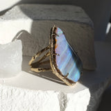 Purple Pastel Opal Ring