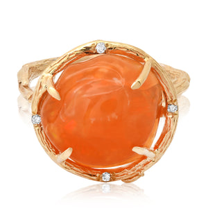 Fire Opal Ring