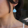 Turquoise Cloud Earrings