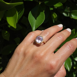 Glacial Sapphire Ring