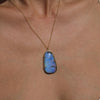 Lavender Opal Necklace