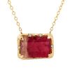 Pink Tourmaline Necklace