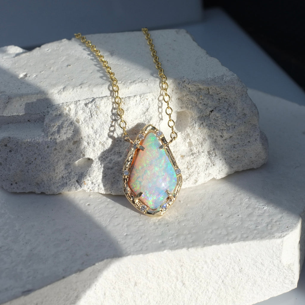 Opal Kite Necklace