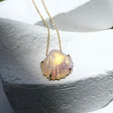 Carved Shell Necklace