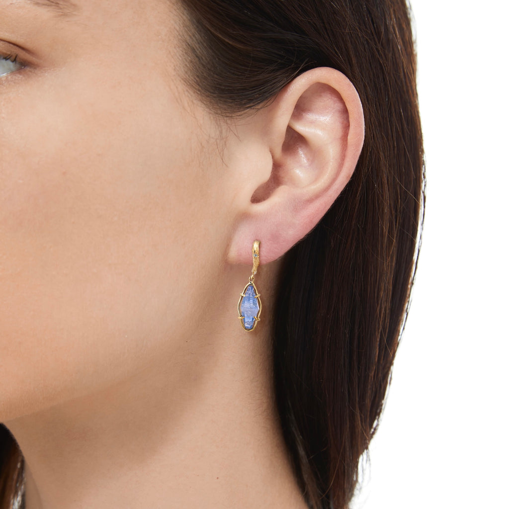 Sapphire Crystal Earrings