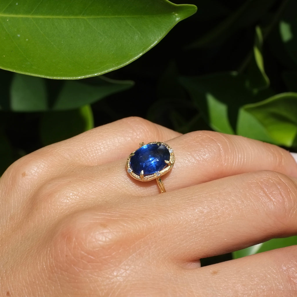 Royal Blue Sapphire Ring