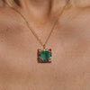 Emerald Sapphire Necklace