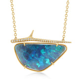 Cosmos Opal Thorn Necklace