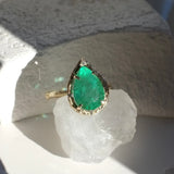 Emerald Tide Ring