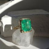 Emerald Amble Ring