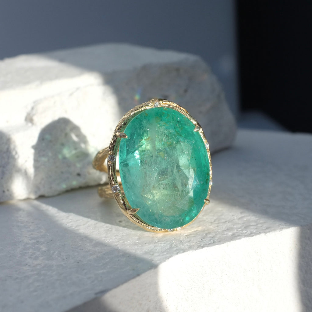 Emerald Oasis Ring