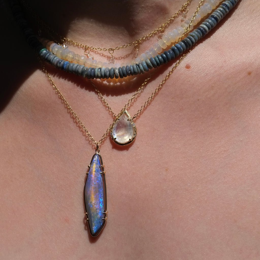 Royal Moonstone Necklace
