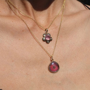 Tourmaline Eye Necklace