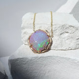 Celestial Tide Opal Necklace