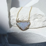 Lilac Opal Thorn Necklace