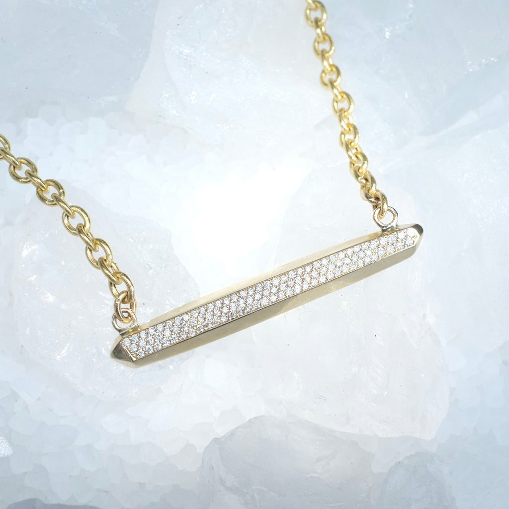Diamond Crystalline Necklace