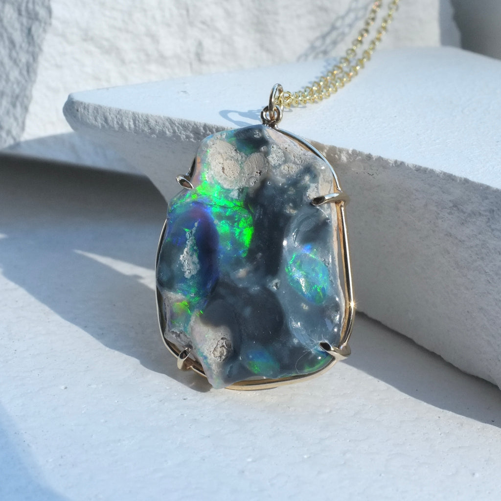 Opal Nugget Necklace