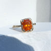 Mandarine Garnet Ring