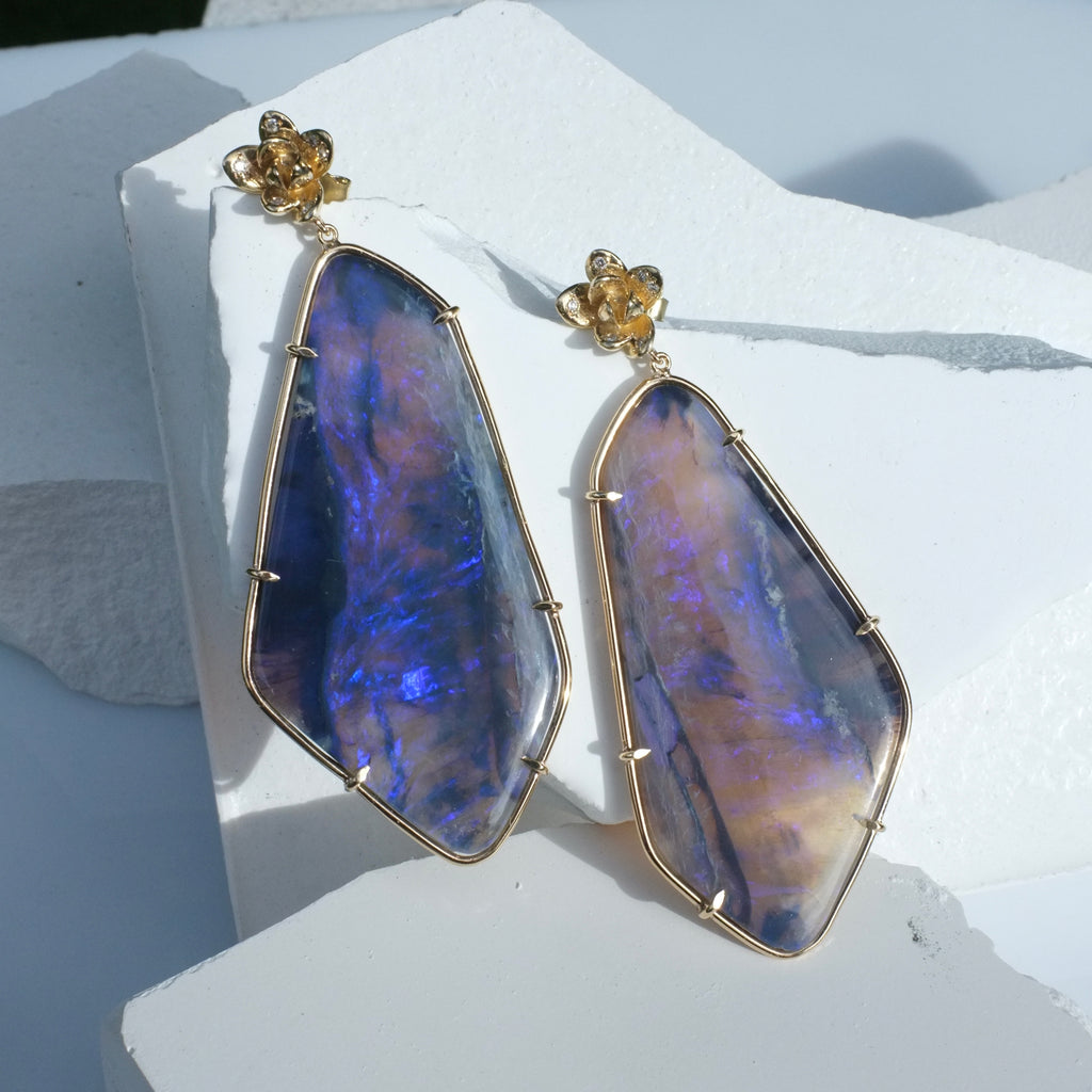 Flora Opal Earrings