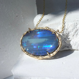 Storm Opal Necklace