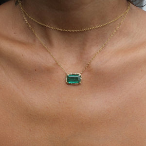 Emerald Light Necklace