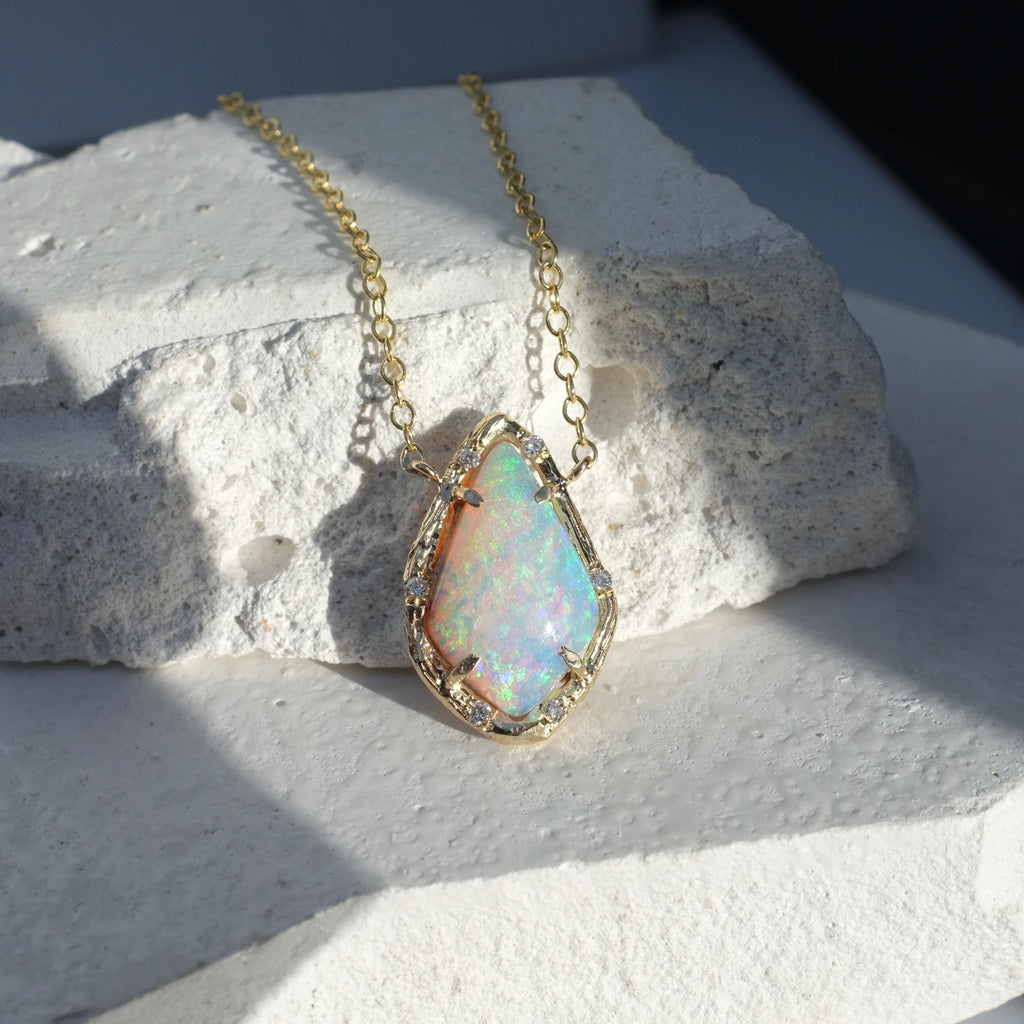 Opal Kite Necklace