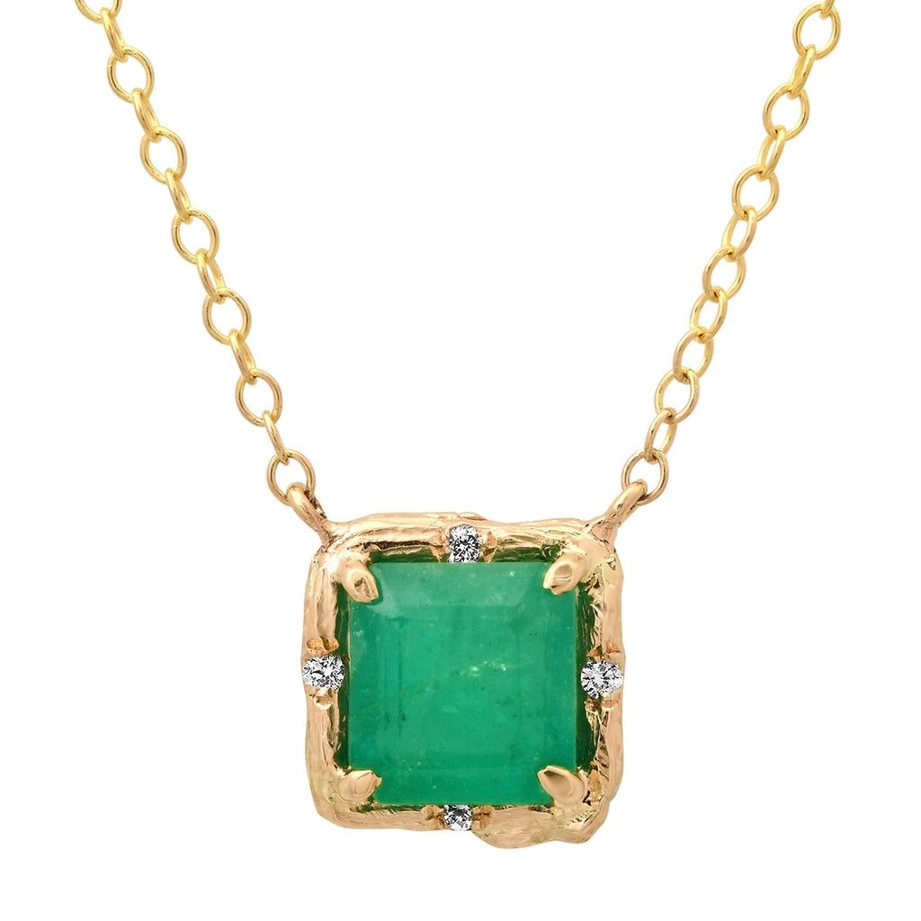 Emerald Light Necklace