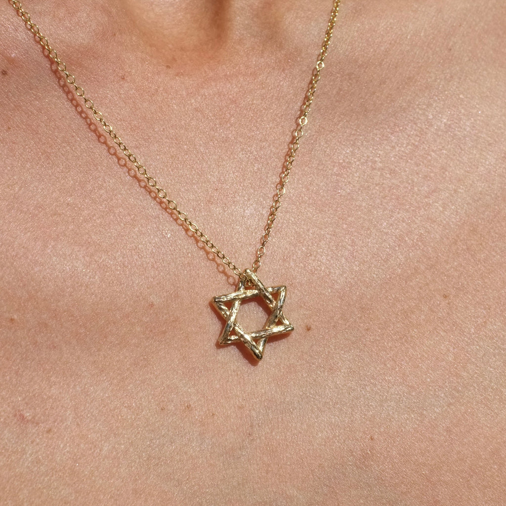 Mini Star of David Necklace