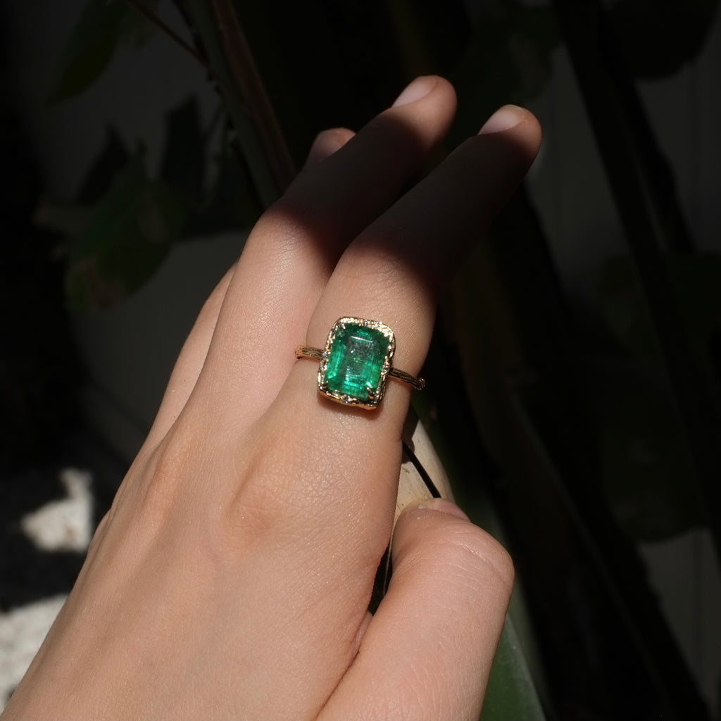 Emerald Grove Ring