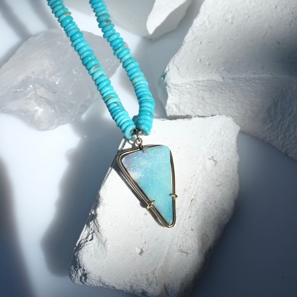 Turquoise Opal Necklace
