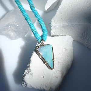 Turquoise Opal Necklace